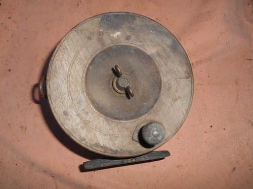 Gros moulinet bois - moulinet, bronze