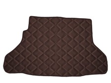 Matelassé Cuir éco MARRON Tapis coffre pour Honda Insight II H/B 2009-2014