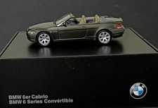 1/43 BMW 6 Series (E63) Bronz Silver Cabriolet 2006 MINICHAMPS