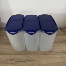Tupperware lot 3 boites modulaires pop 1,6 Litres - Bleu