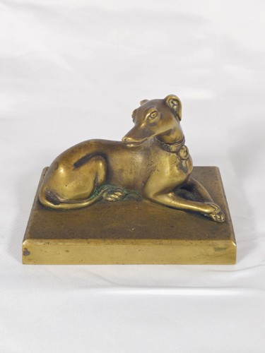 Bronze art déco - déco, lévrier