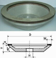 Diamond grinding wheel Diamond wheel 12A2-45 pot shape 75 mm