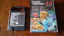 PHILIPS VIDEOPAC COMPUTER G7000 GAME 44 CRAZY CHASE IN ORIGINAL BOX!!!!!