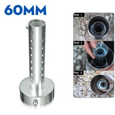 60mm Universel moto d'échappement silencieux tuyau avec amovible db killer