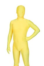 Clearstone Invisible Man Cosplay Halloween Full Body Zentai Suit Pantex Unisexe