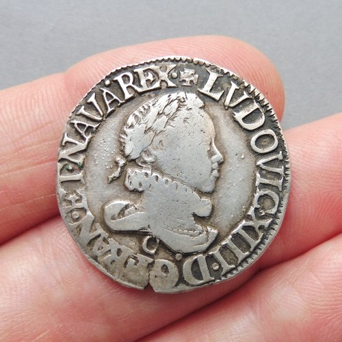 Louis xiii 2 franc au - xiii, 1/2