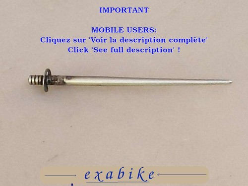 Aiguille carburateur gauche - aiguille, de