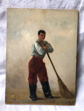 Portrait d'Un Balayeur 1886