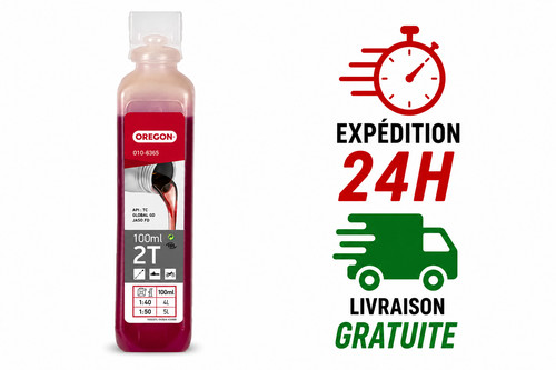 Huile moteur oregon 100ml - moteur,