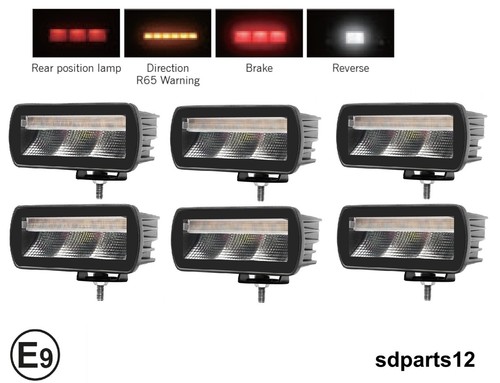 Feu arrière led - arrière, 24v