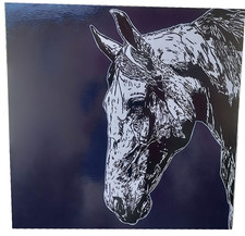 Original Horse Painting Bombs Aerosol Ink China Canvas Contemporary Art