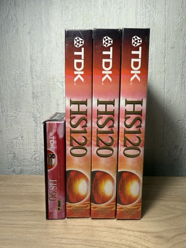 Tdk cassettes vidéo vierges - cassettes,