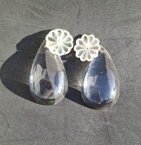 Lot pampilles en cristal - 1,