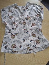 Top cache coeur effet japonisant Etam 38/40