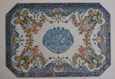 GRAND PLATEAU TABLE Armes Duc