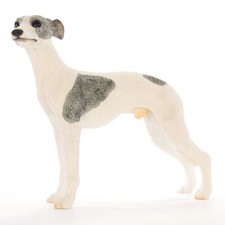 Figurine De Whippet Peinte À