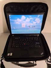 Lenovo ThinkPad R61 Laptop Windows XP IBM Retro Gaming 2007 With Genuine Bag