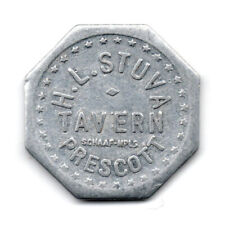 H.L. STUVA - TAVERN • GOOD FOR 5¢ IN TRADE • PRESCOTT, IOWA, IA. • TC-104463