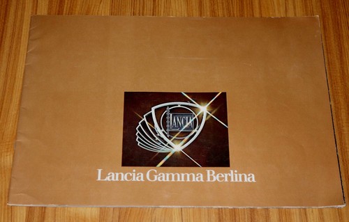 Catalogue lancia gamma - de, 1977