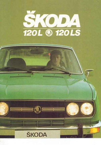Catalogue brochure skoda 120 - 120, l