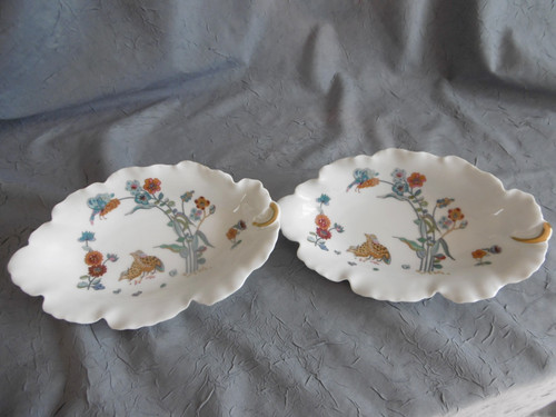 Deux raviers porcelaine - raviers,