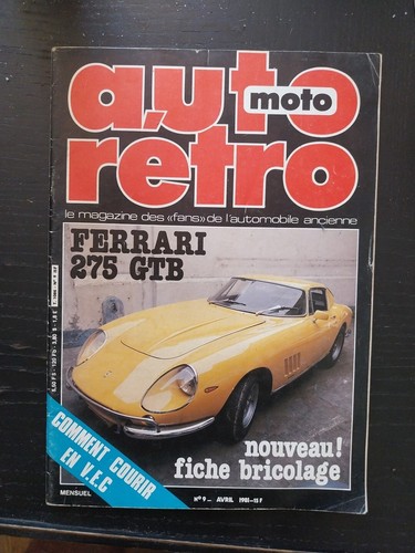 Auto retro ferrari 275 gtb - retro,
