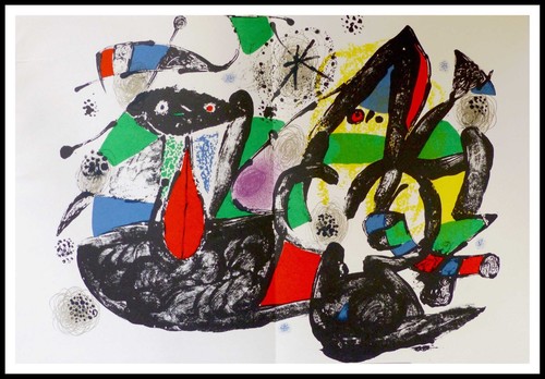 Joan miro hommage - miro,
