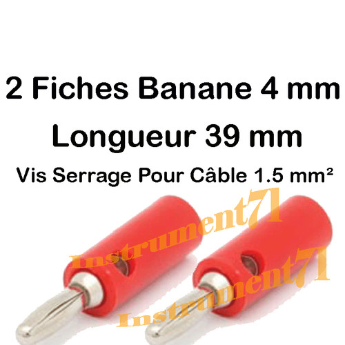 Fiches banane diamétre - fiches,