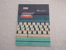 Antique 70s IBM Direction Typewriter Advertising Flyer