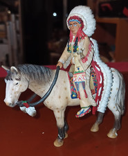 RARE figurine chef INDIEN A