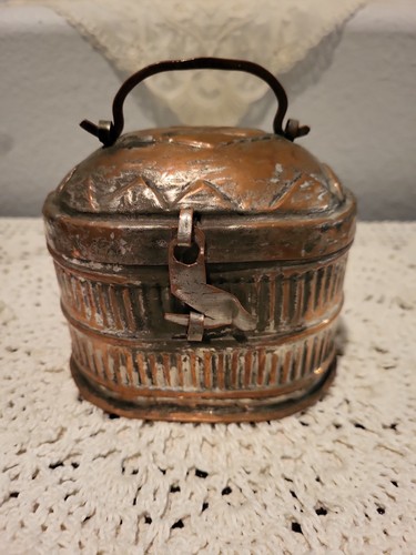 Vintage ottoman copper - ottoman,