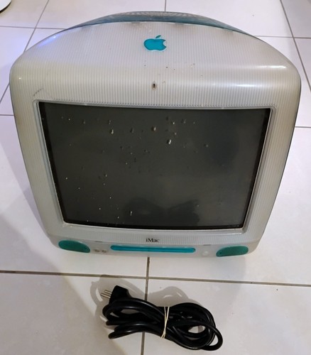 Apple imac blue - blue, computer