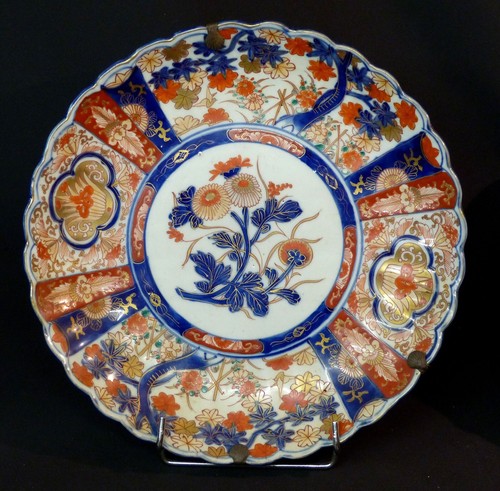1850 superbe plat - , 31cm