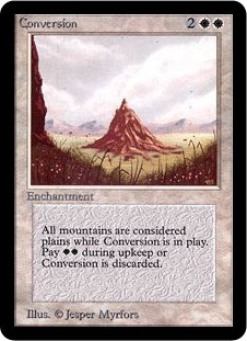 Magic mtg conversion - -, alpha