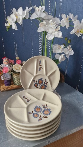 Assiettes anciennes fondue - assiettes,