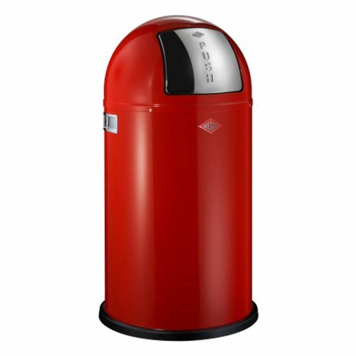 Wesco pushboy push waste bin - wesco,