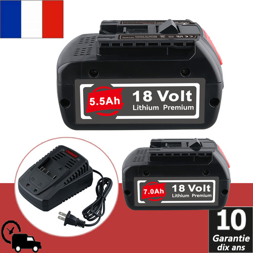 Batterie 0ah pour - bosch, 18v