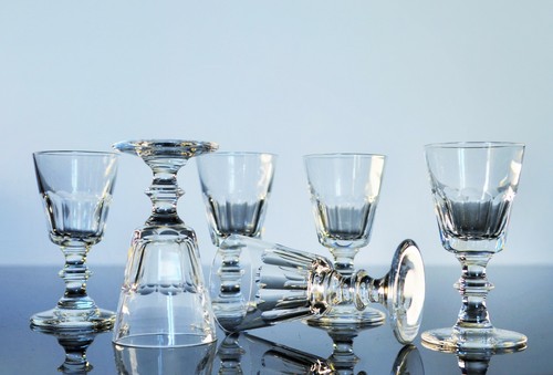 Art deco verres - 6, digestif