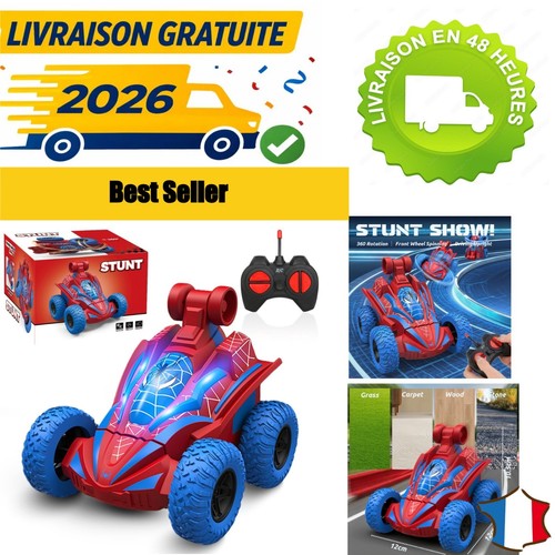 Voiture cascade 360 - rc, 360°