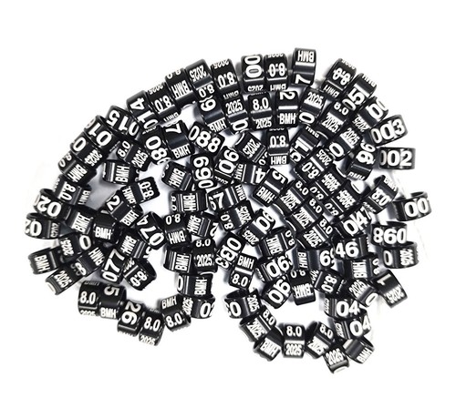 Bagues oiseaux aluminium - bagues, en