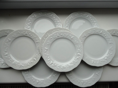Assiettes dessert limoges - dessert,
