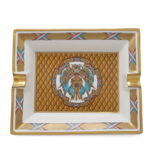 Cendrier porcelaine hermes - cendrier,