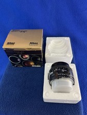 Nikon AF Nikkor 50 mm 1:1.8 Standard Lens w/Caps and Filter, Original Packaging