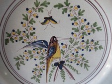 Ancien plat faience du Nord ou