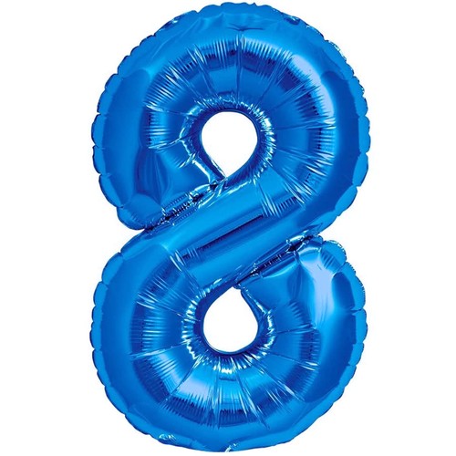 Ballon anniversaire numero - numero, 8