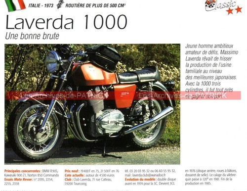 Laverda 1000 cylindres - laverda,