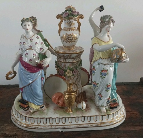Saxe groupe porcelaine - saxe,, en