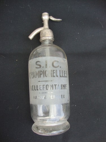 Siphon eau seltz - eau, s.i.c