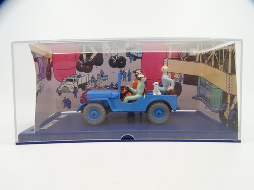 Tintin objectif lune jeep - tintin,