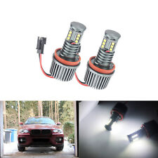 Ampoule LED Angel Eyes H8 120W Blanc Canbus Pour BMW Série 6 E63 E64 2008-2010